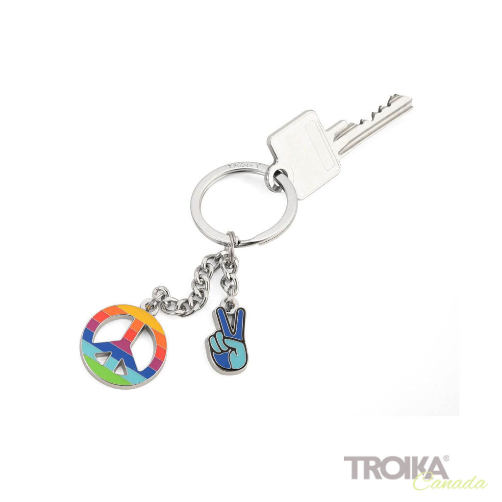 TROIKA Keychain "SMALL PEACE"