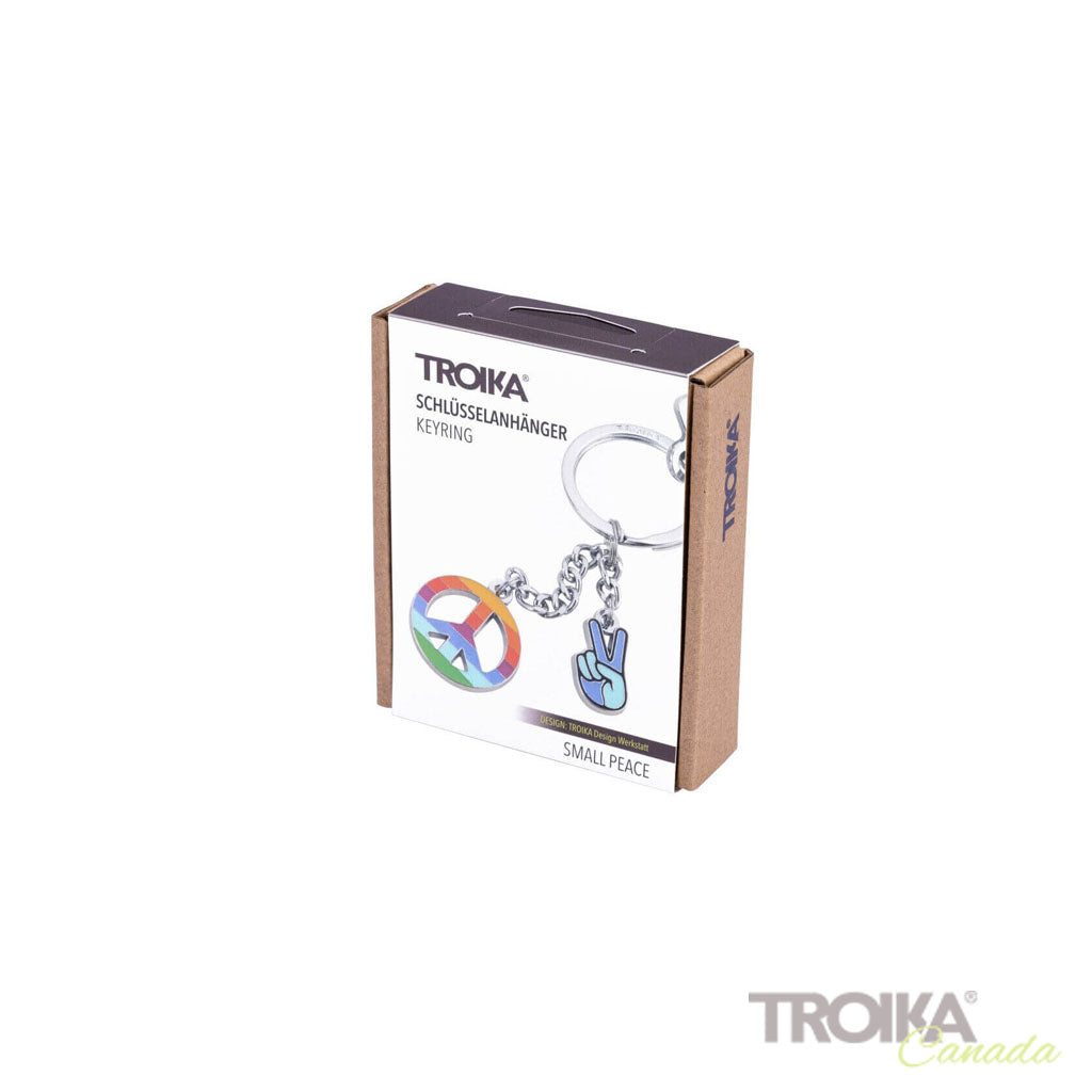 TROIKA Keychain "SMALL PEACE"