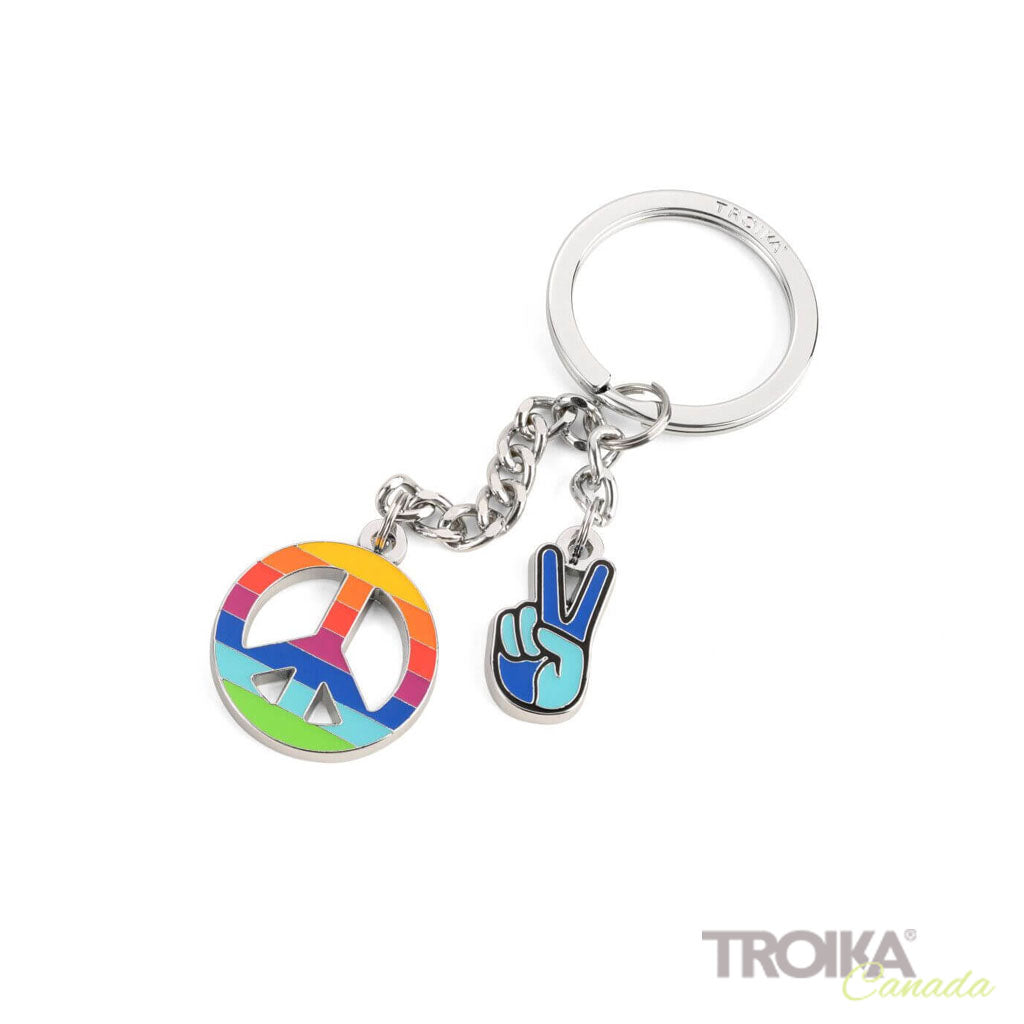 TROIKA Keychain "SMALL PEACE"