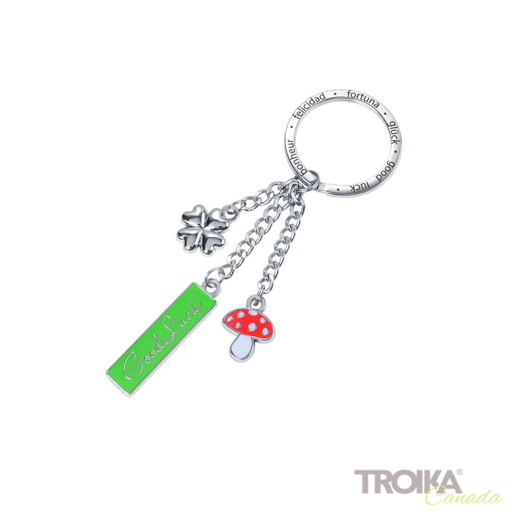 TROIKA Keychain "GOOD LUCK"