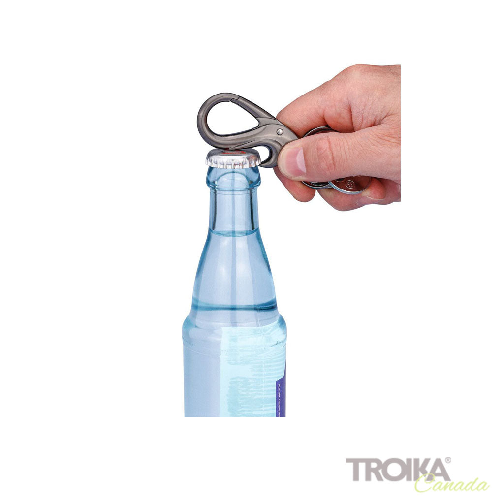 TROIKA Keychain "DROP" as an bottle opener
