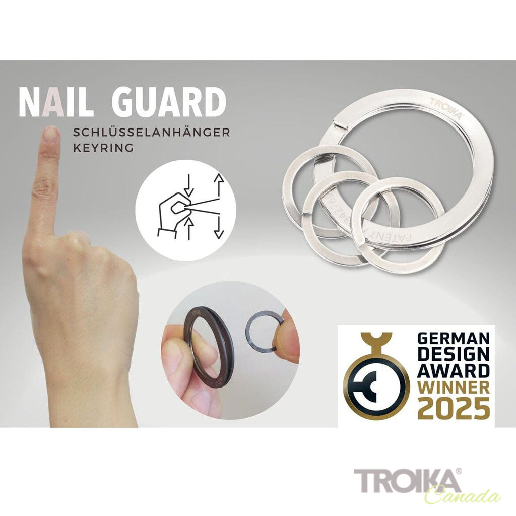 TROIKA Keychain "NAIL GUARD"