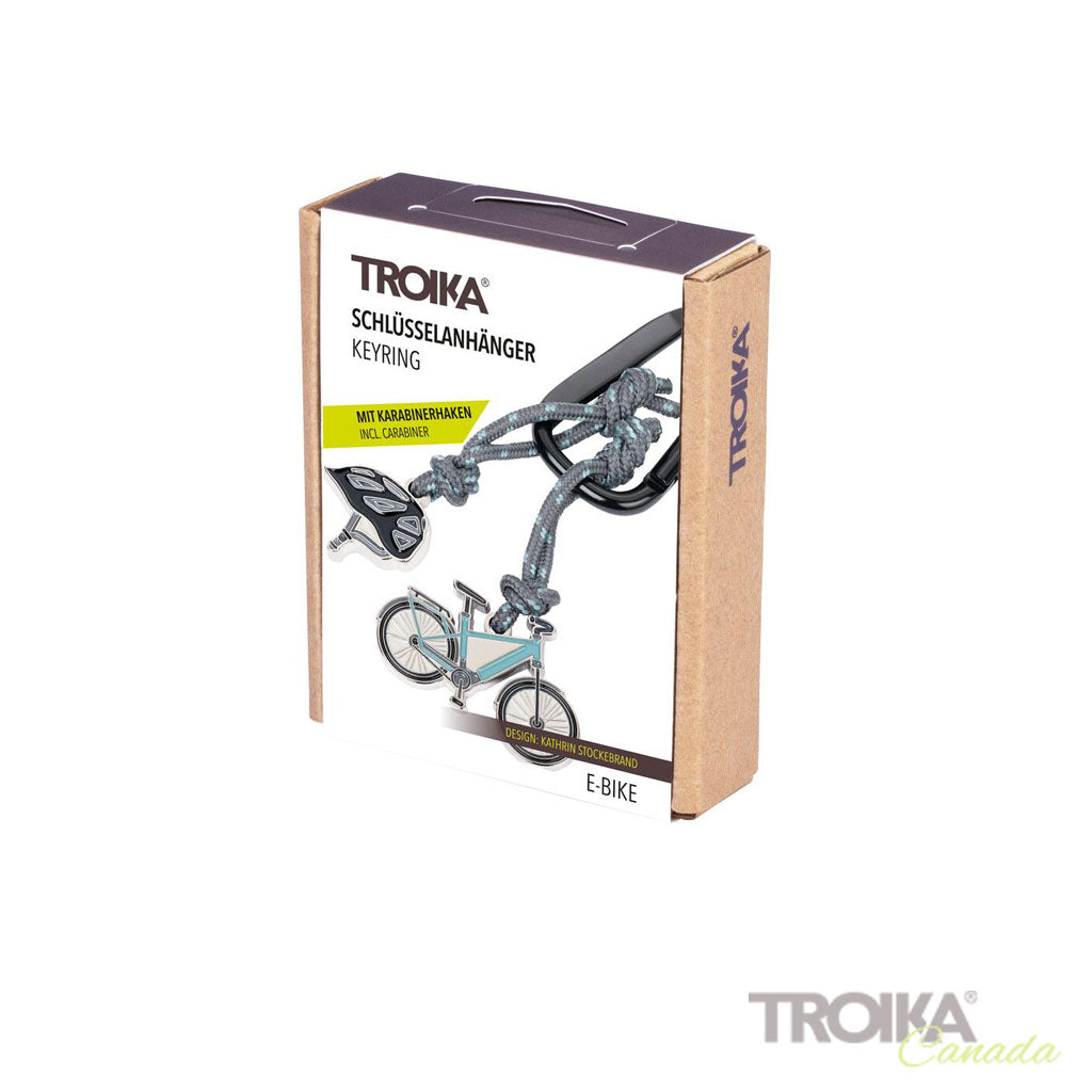 Troika keychain e-bike packaging