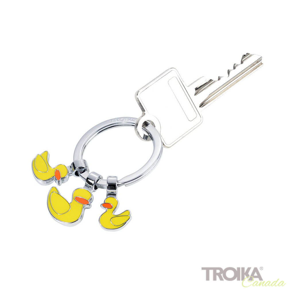TROIKA Keychain "YELLOW DUCK"