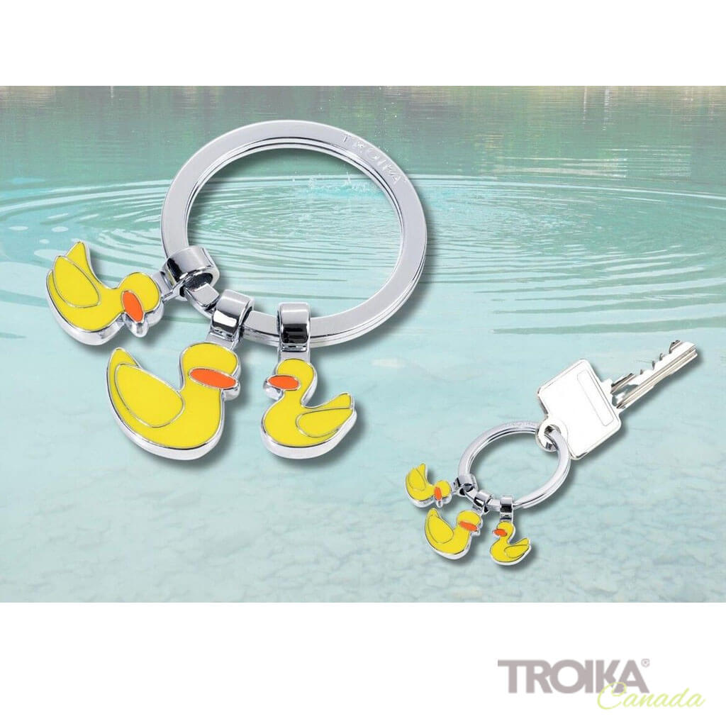 TROIKA Keychain "YELLOW DUCK" lifestyle