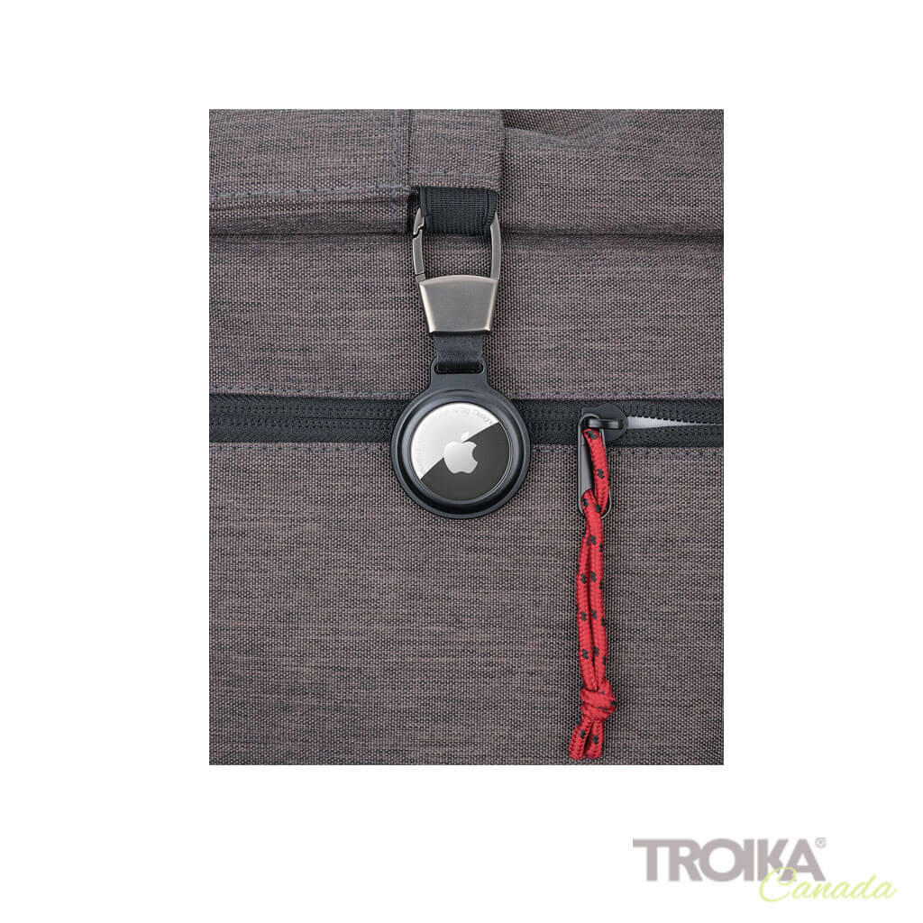 TROIKA Keychain "AIRTAG HOLDER" - Black
