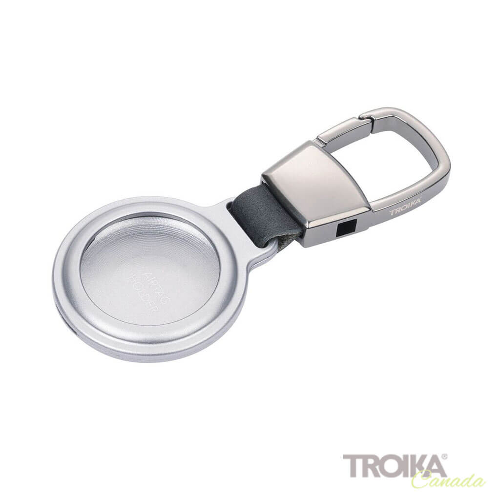 TROIKA Keychain "AIRTAG HOLDER" - Silver