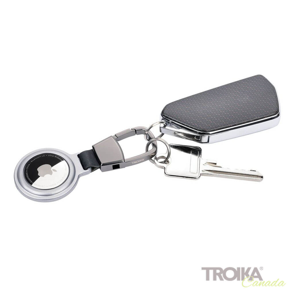 TROIKA Keychain "AIRTAG HOLDER" - Silver
