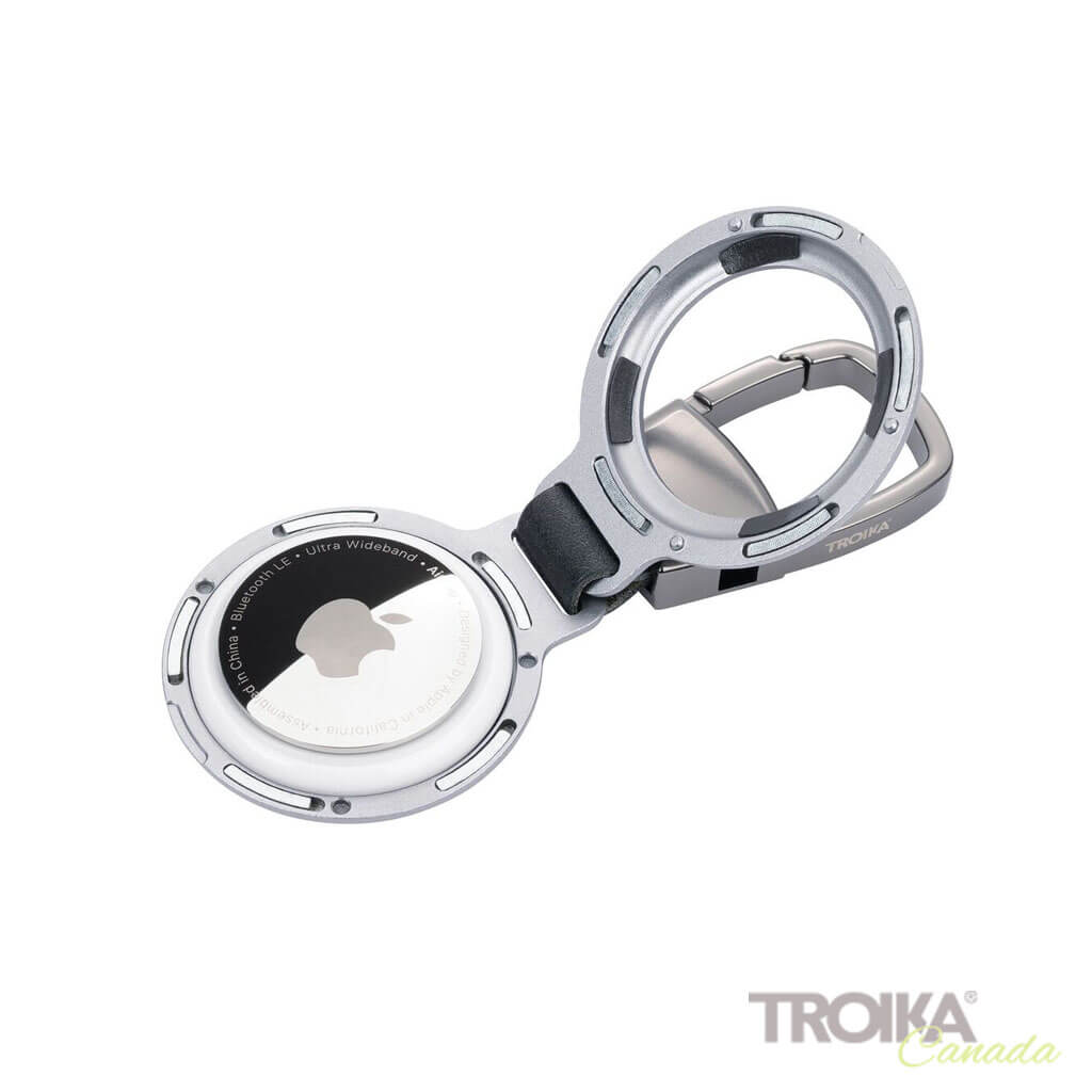 TROIKA Keychain "AIRTAG HOLDER" - Silver