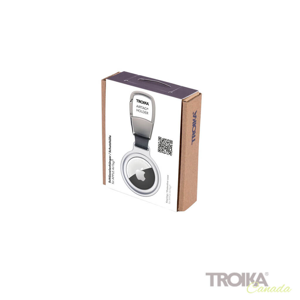 TROIKA Keychain "AIRTAG HOLDER" - Silver