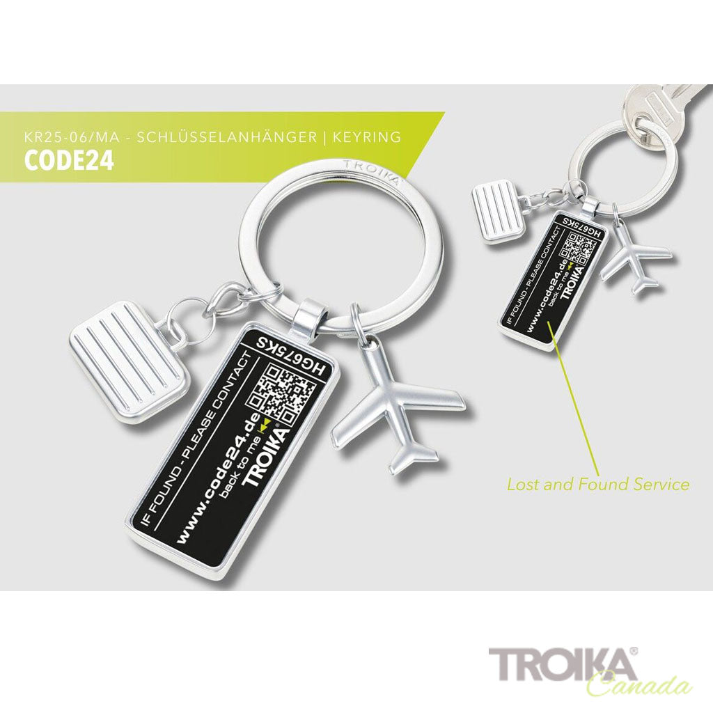 TROIKA Keychain "CODE24"
