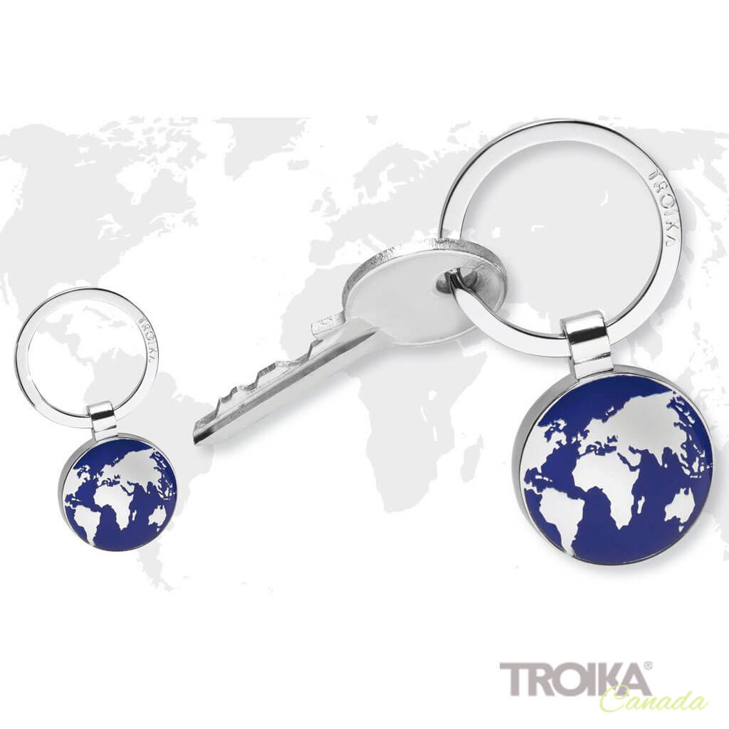 TROIKA Keychain "AROUND THE WORLD"