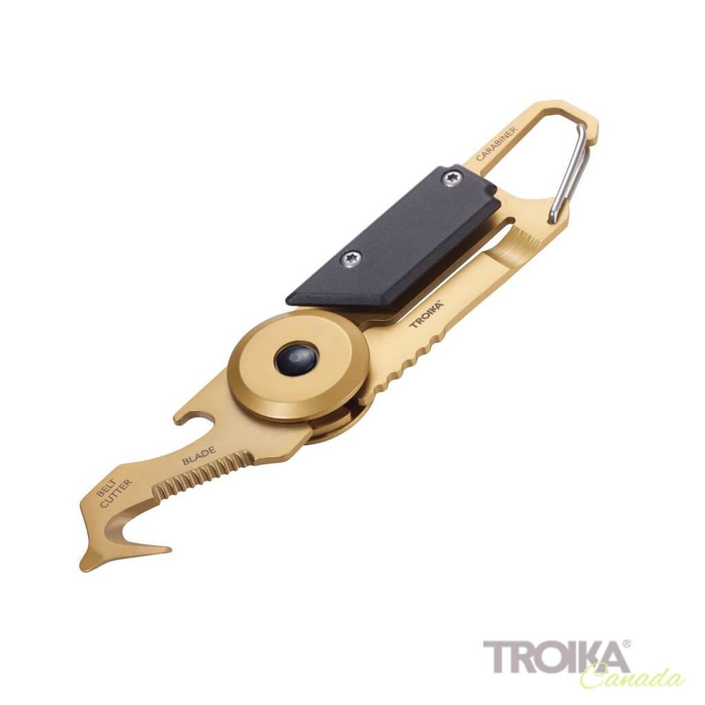 TROIKA Mini tool "EGON" - Gold