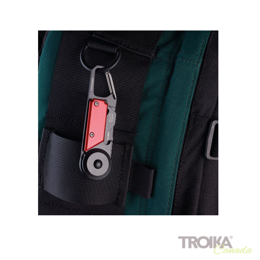 TROIKA Mini Outil "EGON" - ROUGE