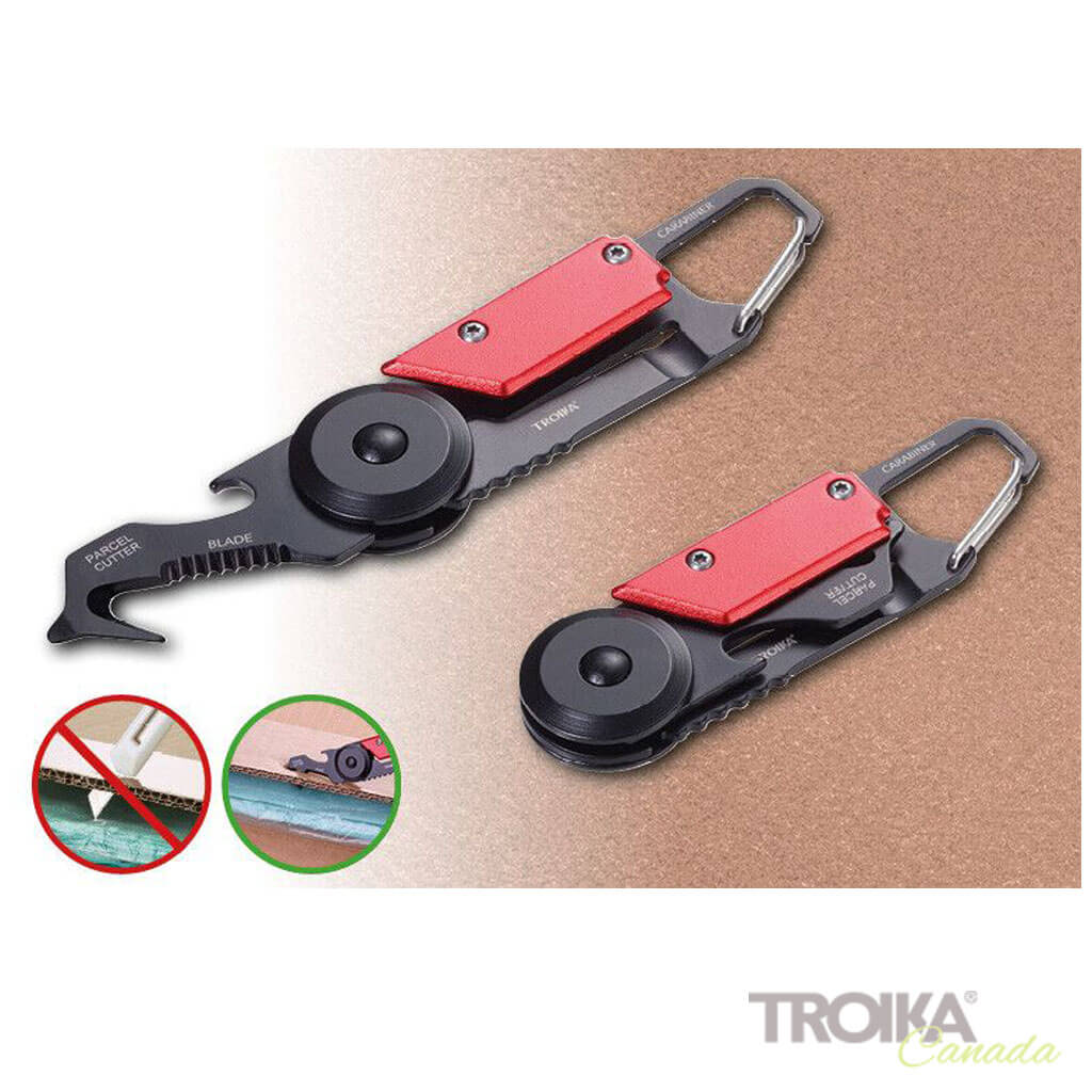 TROIKA Mini Outil "EGON" - ROUGE