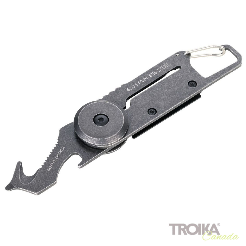 TROIKA Mini Tool EGON - Black/Stonewash Back