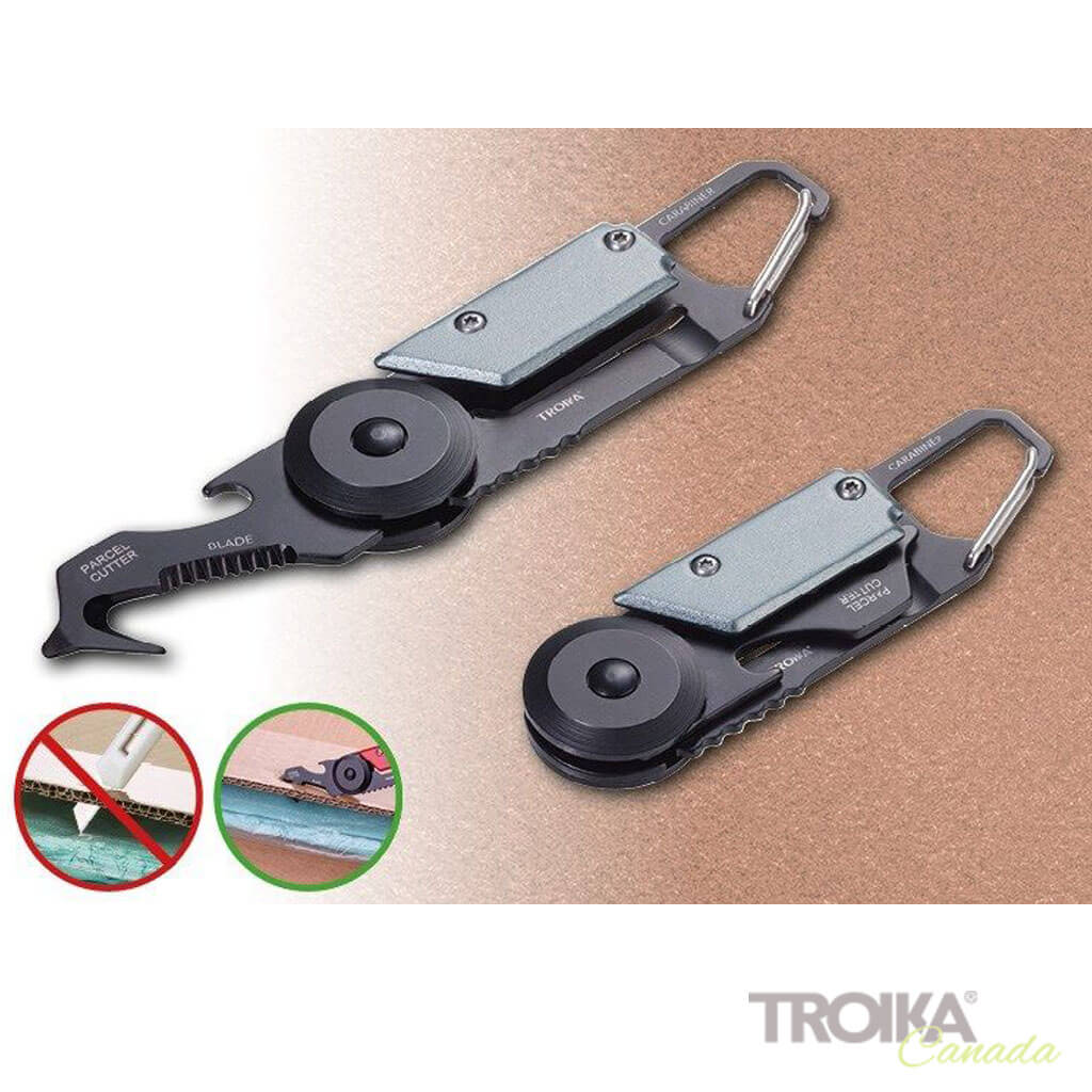 TROIKA Key Organizer and Mini Tool "EGON" - Titanium