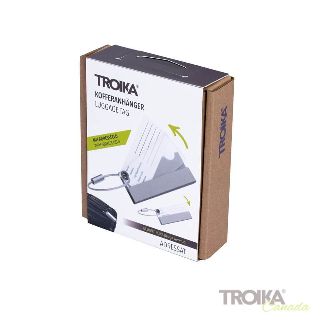 TROIKA Luggage Tag "ADRESSAT"