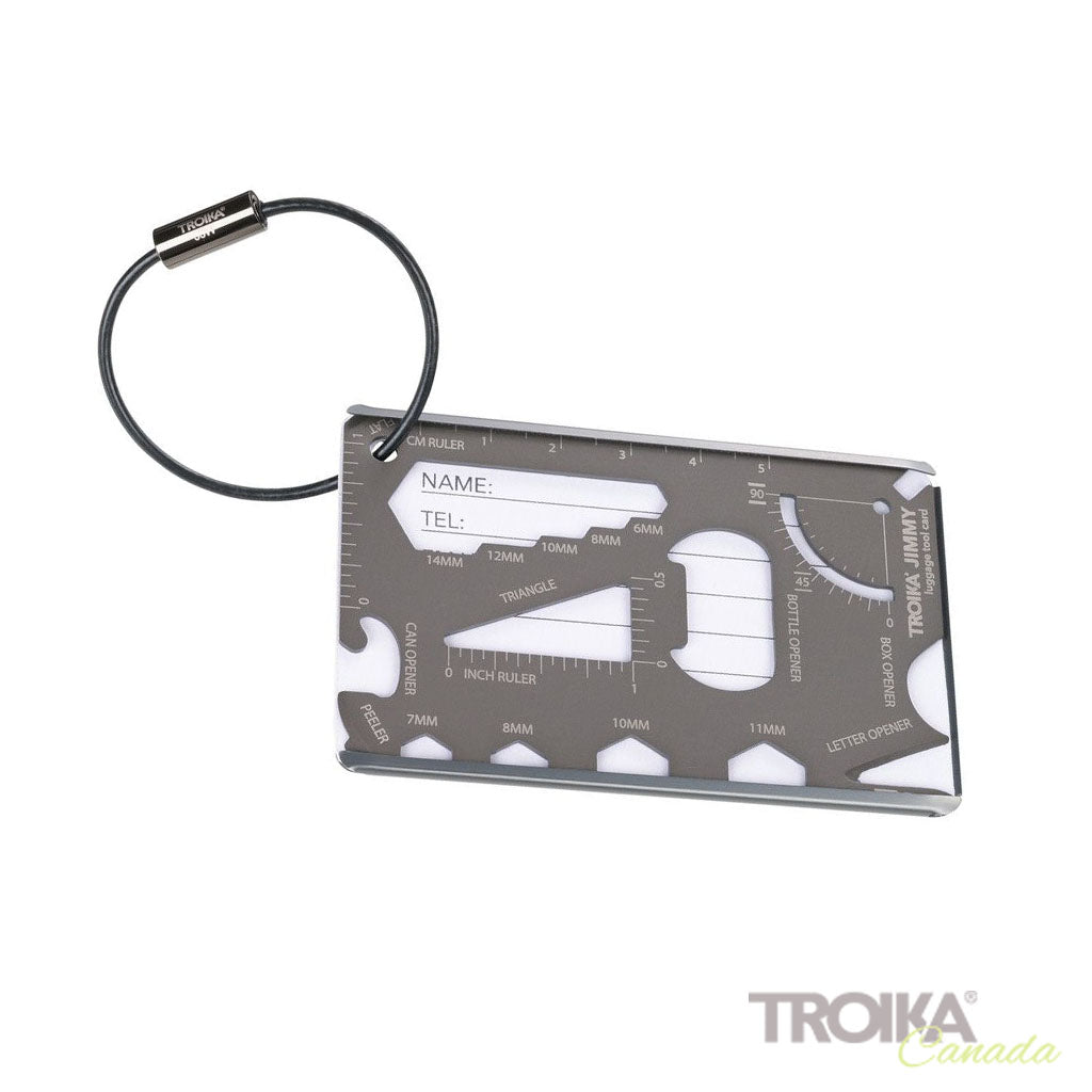TROIKA Luggage tag JIMMY closed