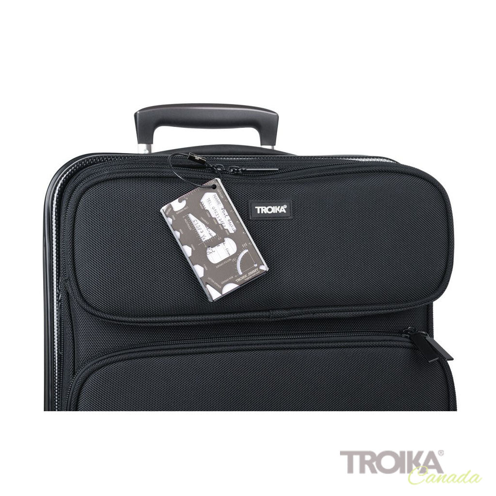 TROIKA Luggage tag JIMMY with Bag