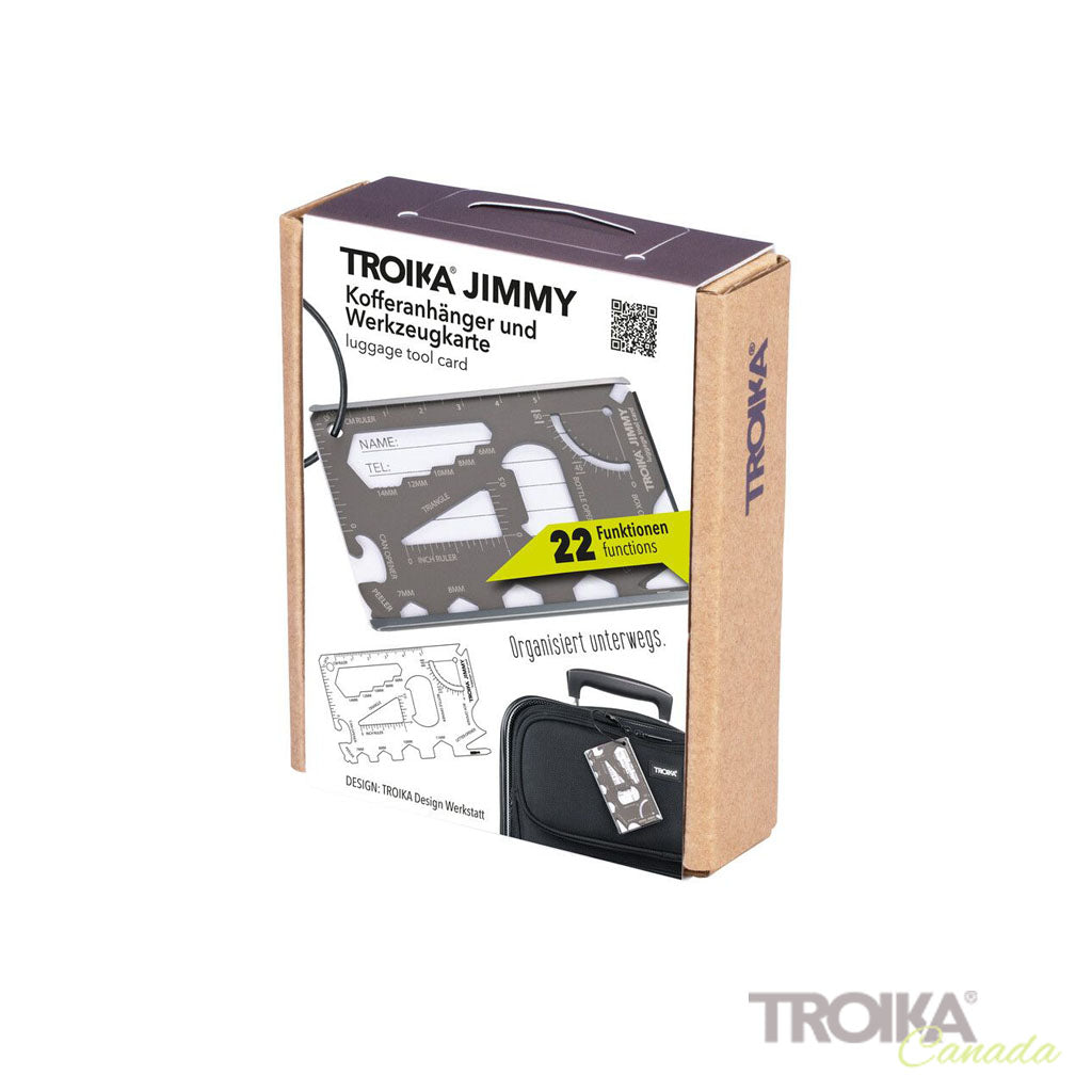 TROIKA Luggage tag JIMMY Packaging