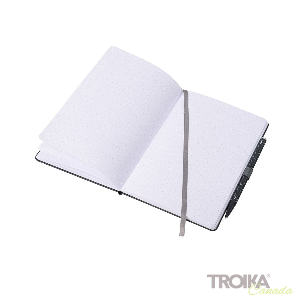 TROIKA Notepad "SLIMPAD A5" - Black