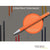 TROIKA Multitasking ballpoint pen "CONSTRUCTION BASIC" - Orange lifestyle