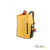 TROIKA Roll top backpack "TREKPACK" - Yellow