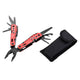 TROIKA Multi Tool "WORKING TOOL" - Red