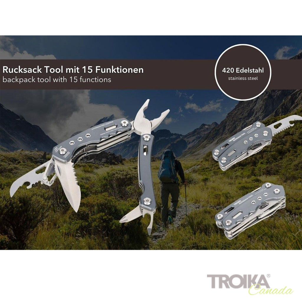 TROIKA Multi-tool "RUCKSACK TOOL" lifestyle