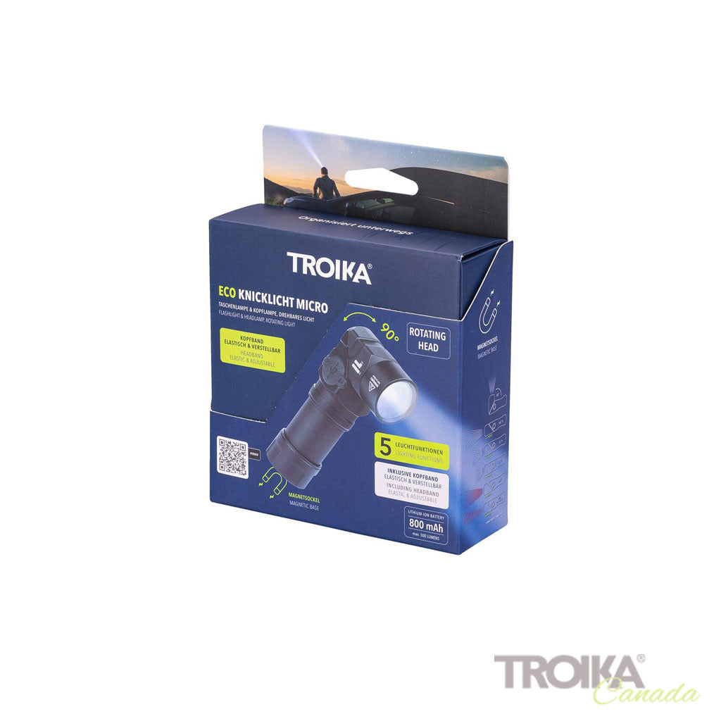 TROIKA Flashlight "ECO KNICKLICHT MICRO"