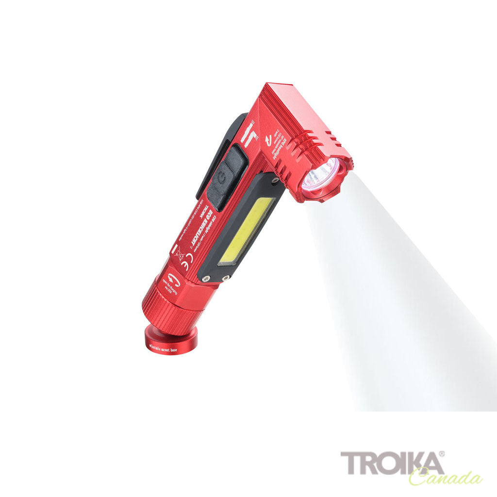 TROIKA Flashlight "ECO KNICKLICHT" - Red