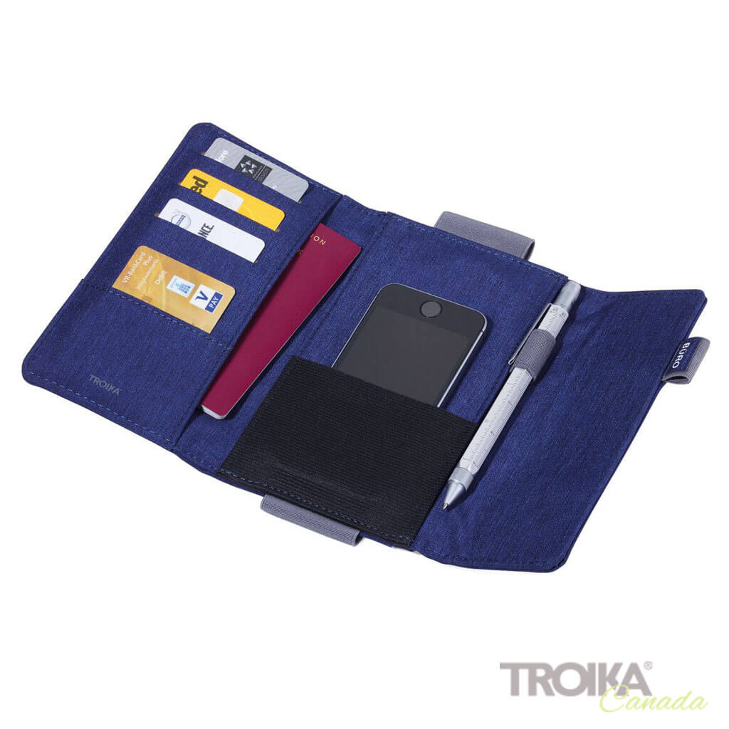 Compact Travel Organizer Case – Troika REISEBÜRO Blue