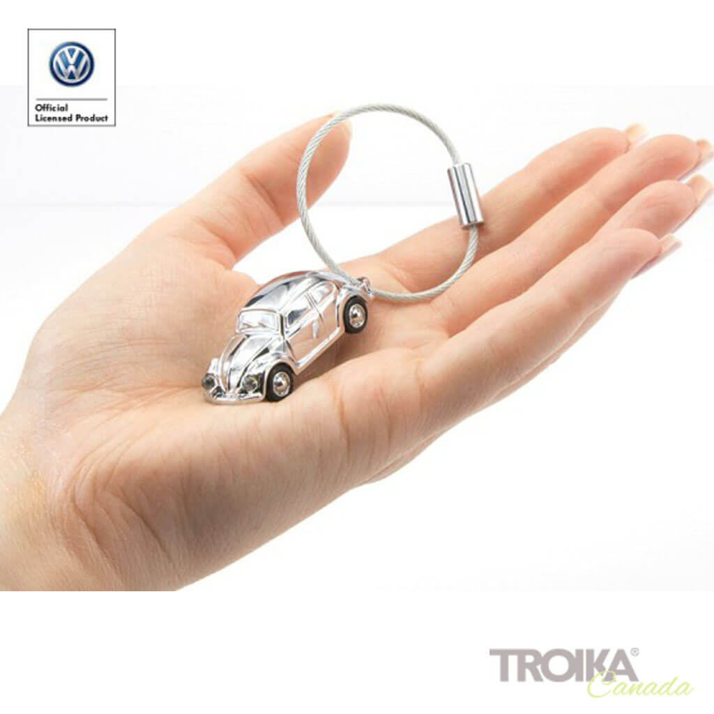 TROIKA Keychain "LED LIGHT BEETLE 1964"