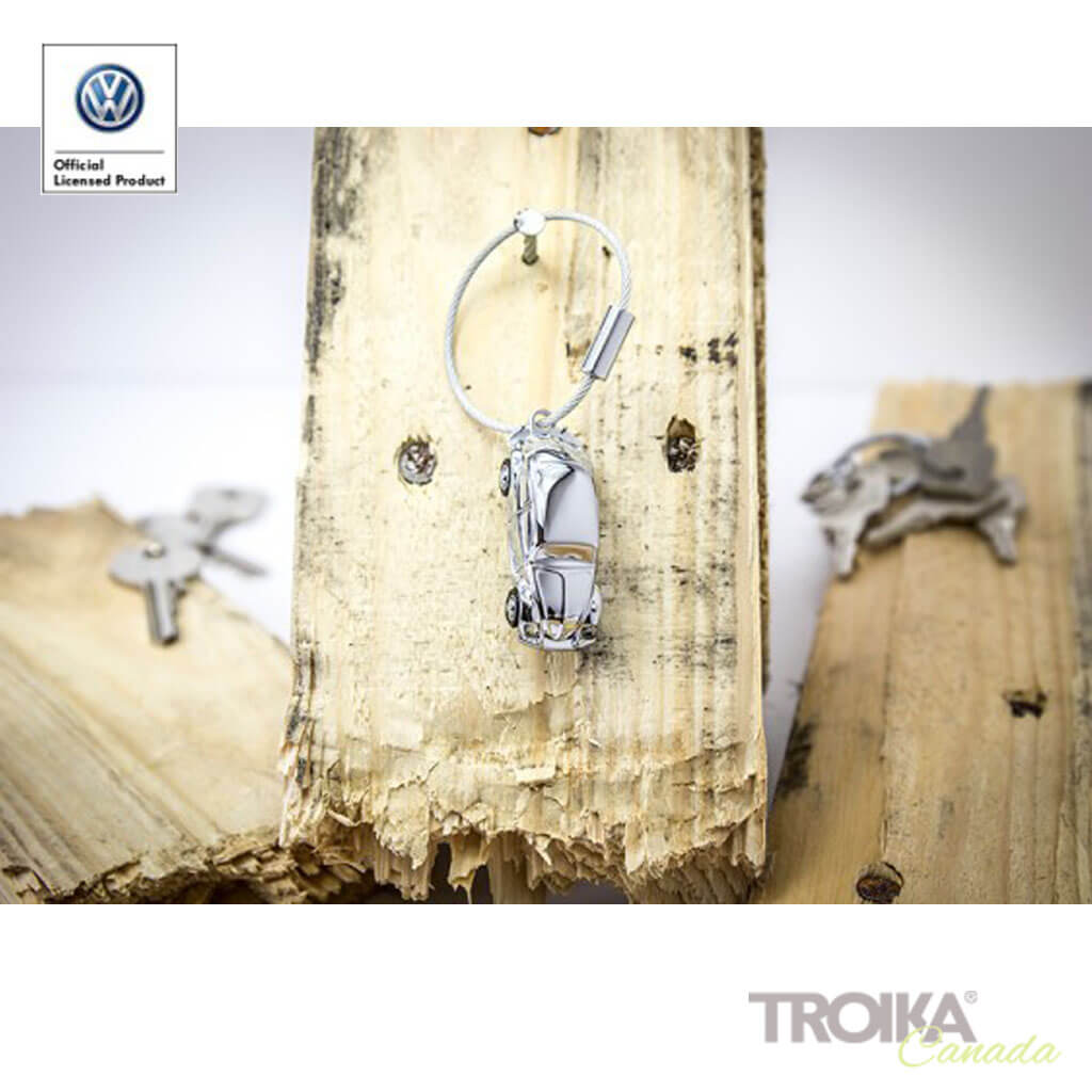 TROIKA Keychain "LED LIGHT BEETLE 1964"