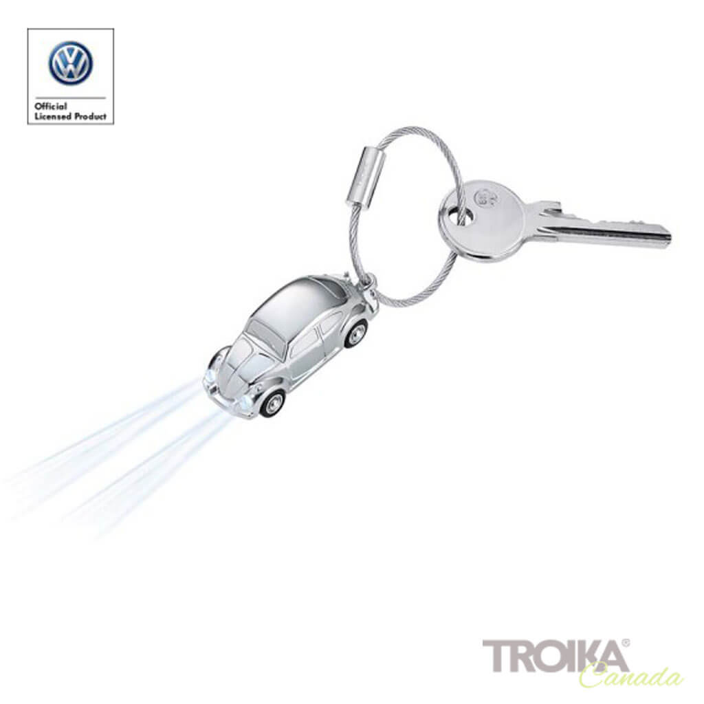 TROIKA Keychain "LED LIGHT BEETLE 1964"