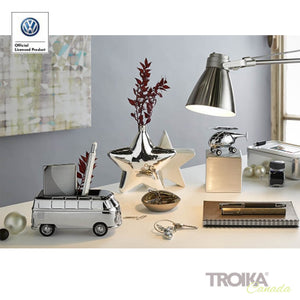 TROIKA Paper Clip Holder "VOLKSWAGEN BULLI FOREVER T1" - Silver
