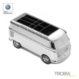 TROIKA Paper Clip Holder "VOLKSWAGEN BULLI FOREVER T1" - Silver