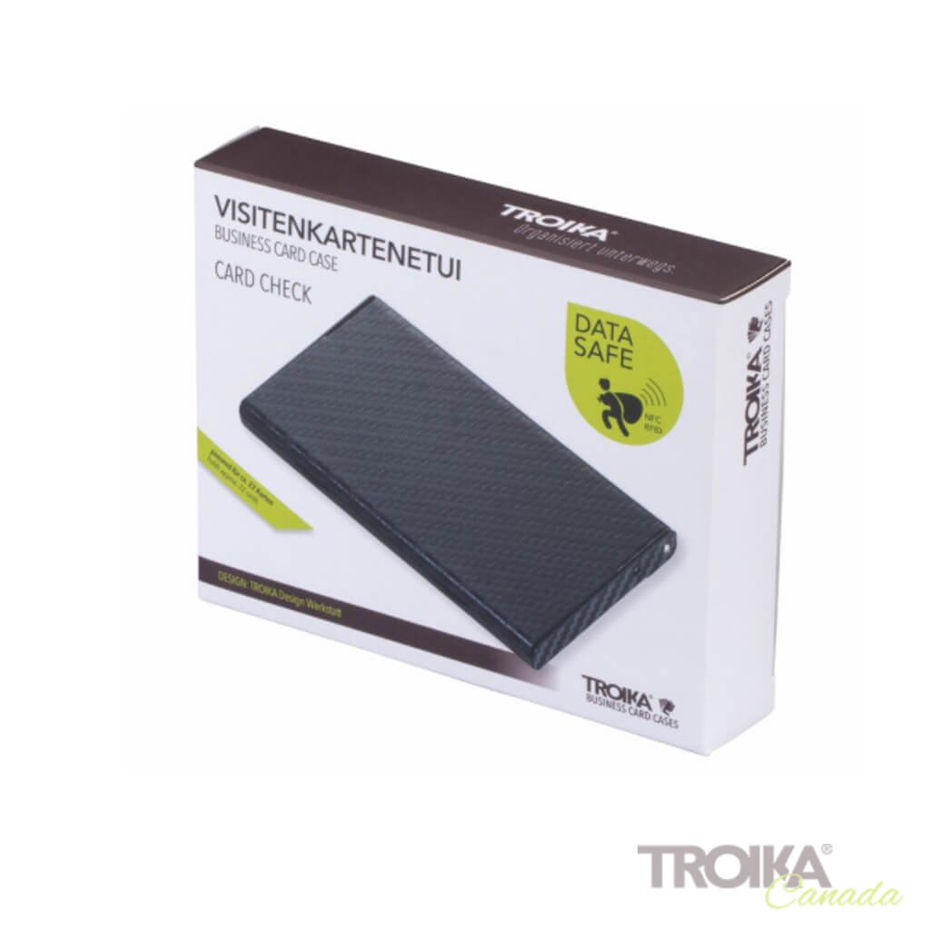Troika card Case "Card Check" packaging Business card holder with RFID protection