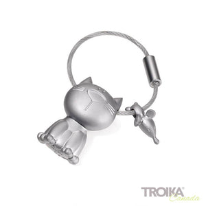 TROIKA Keychain "CAT & MOUSE"