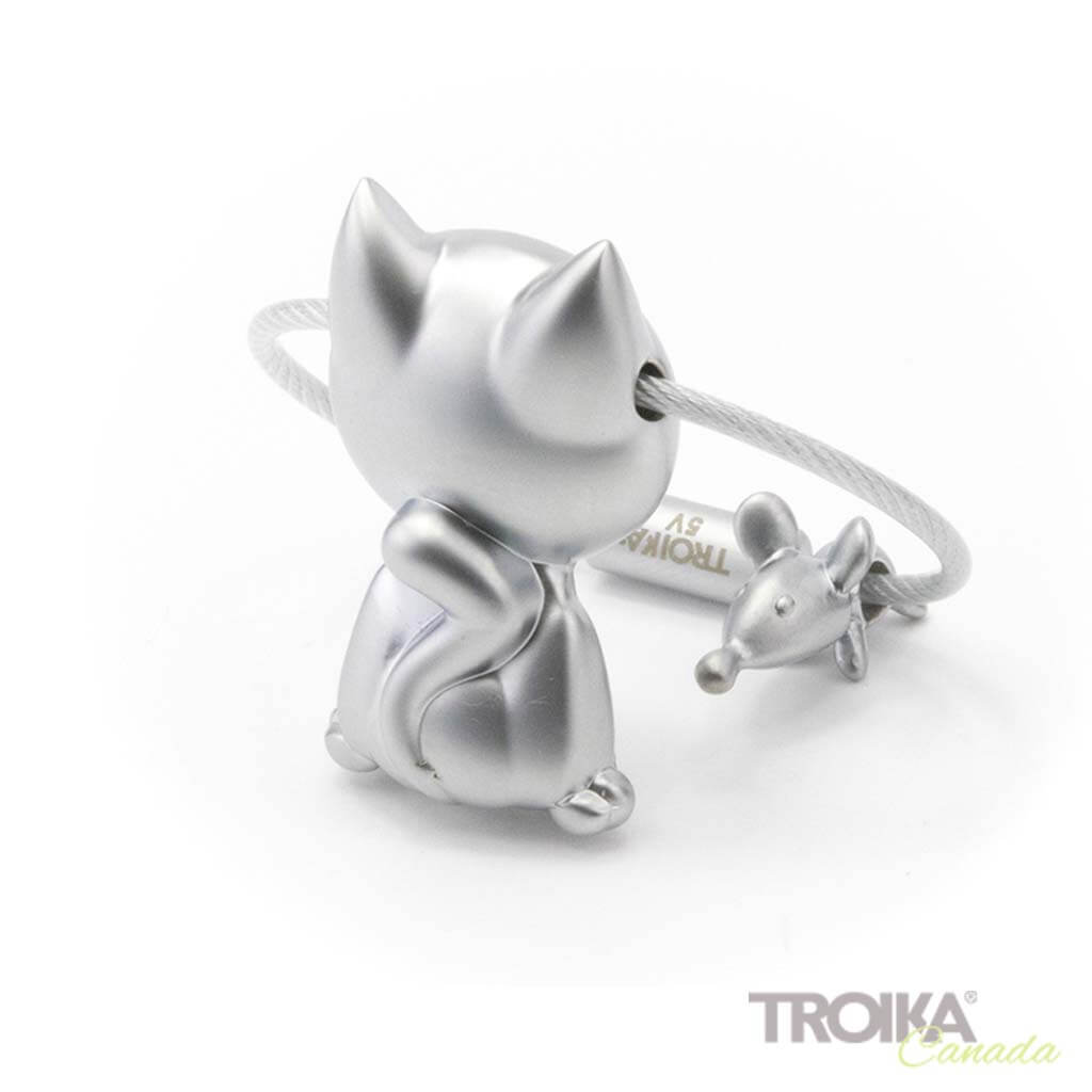 TROIKA Keychain "CAT & MOUSE"