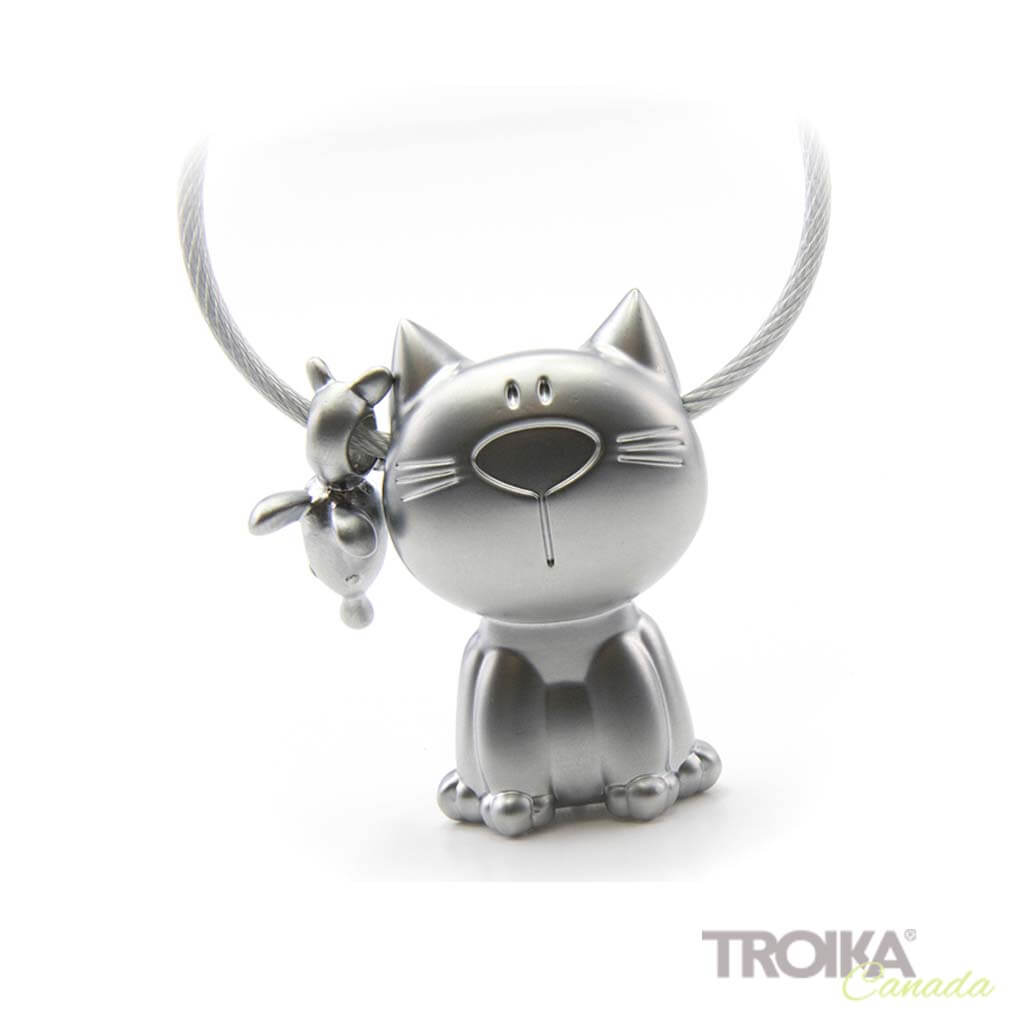 TROIKA Keychain "CAT & MOUSE"