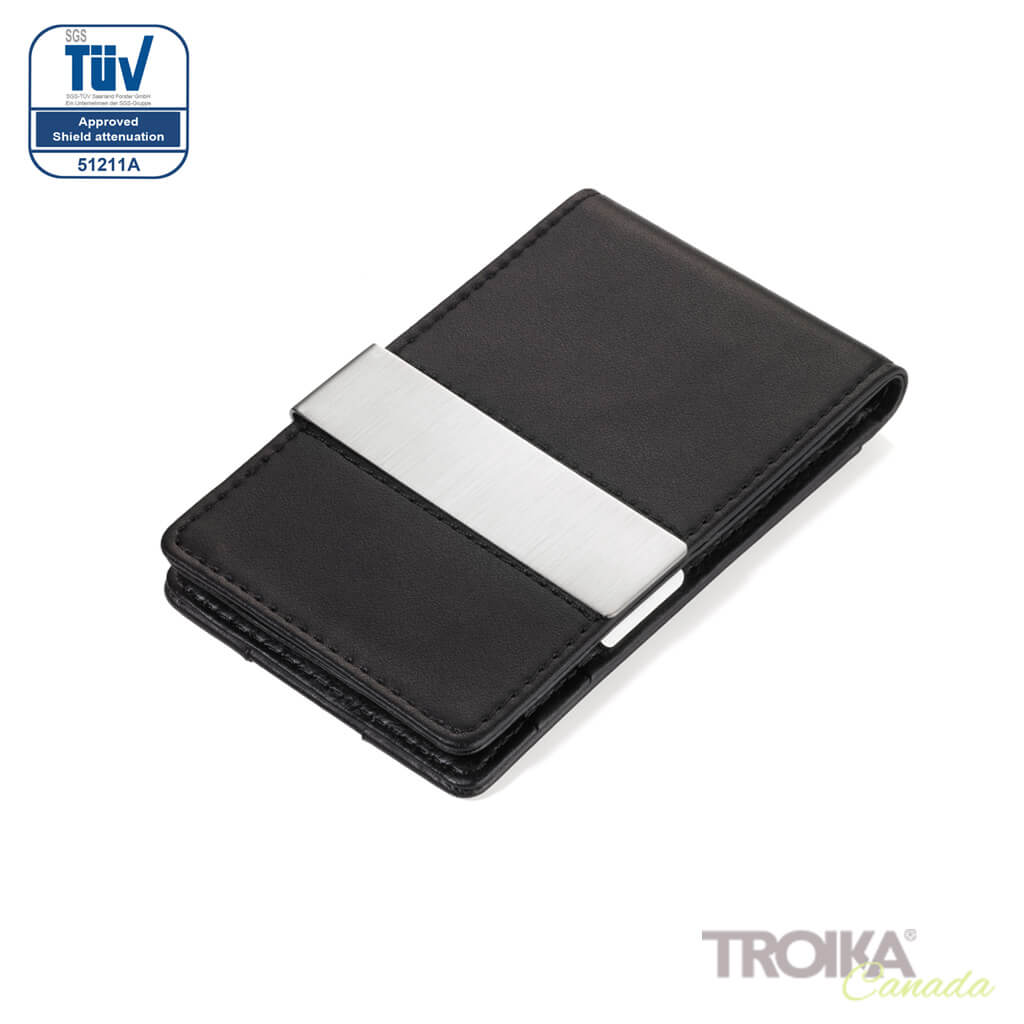 TROIKA Credit Card Case &quot;MIDNIGHT CARDSAVER&quot;