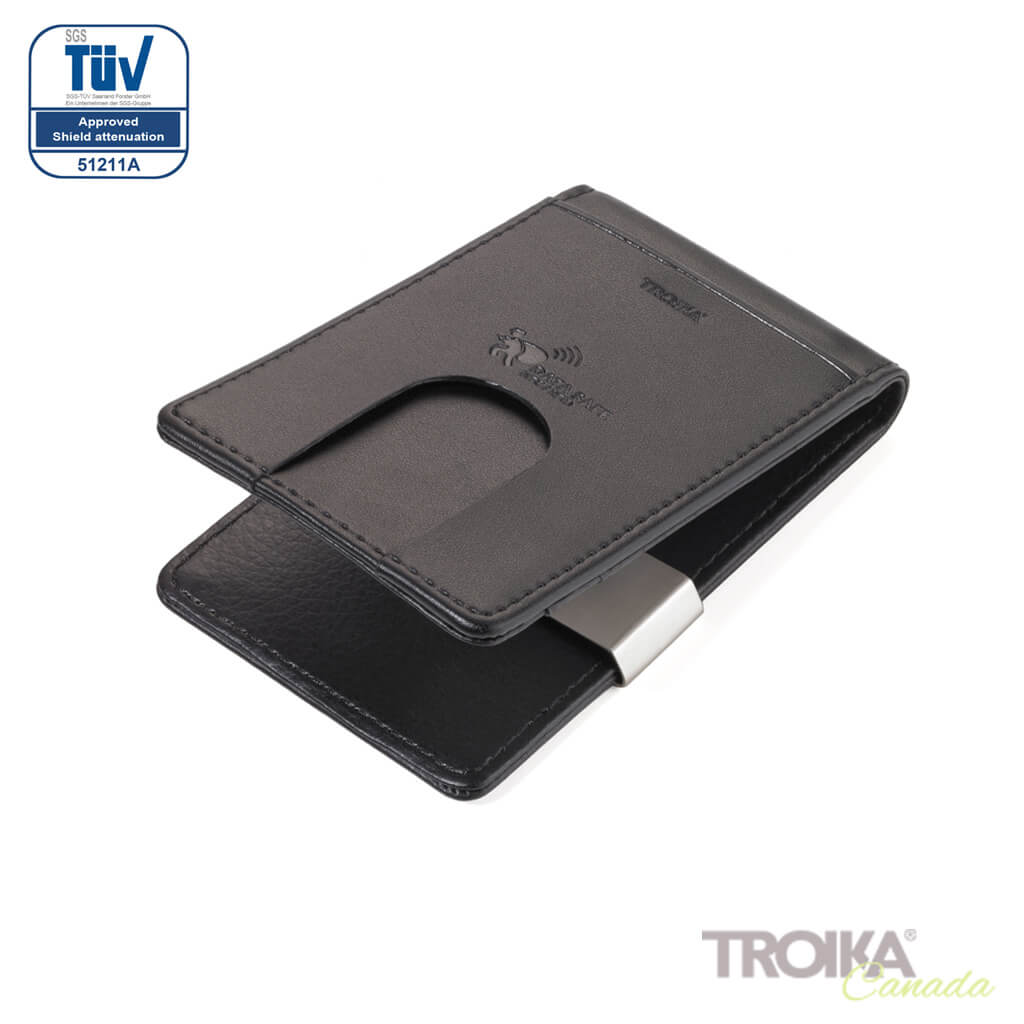 TROIKA Credit Card Case "MIDNIGHT CARDSAVER"