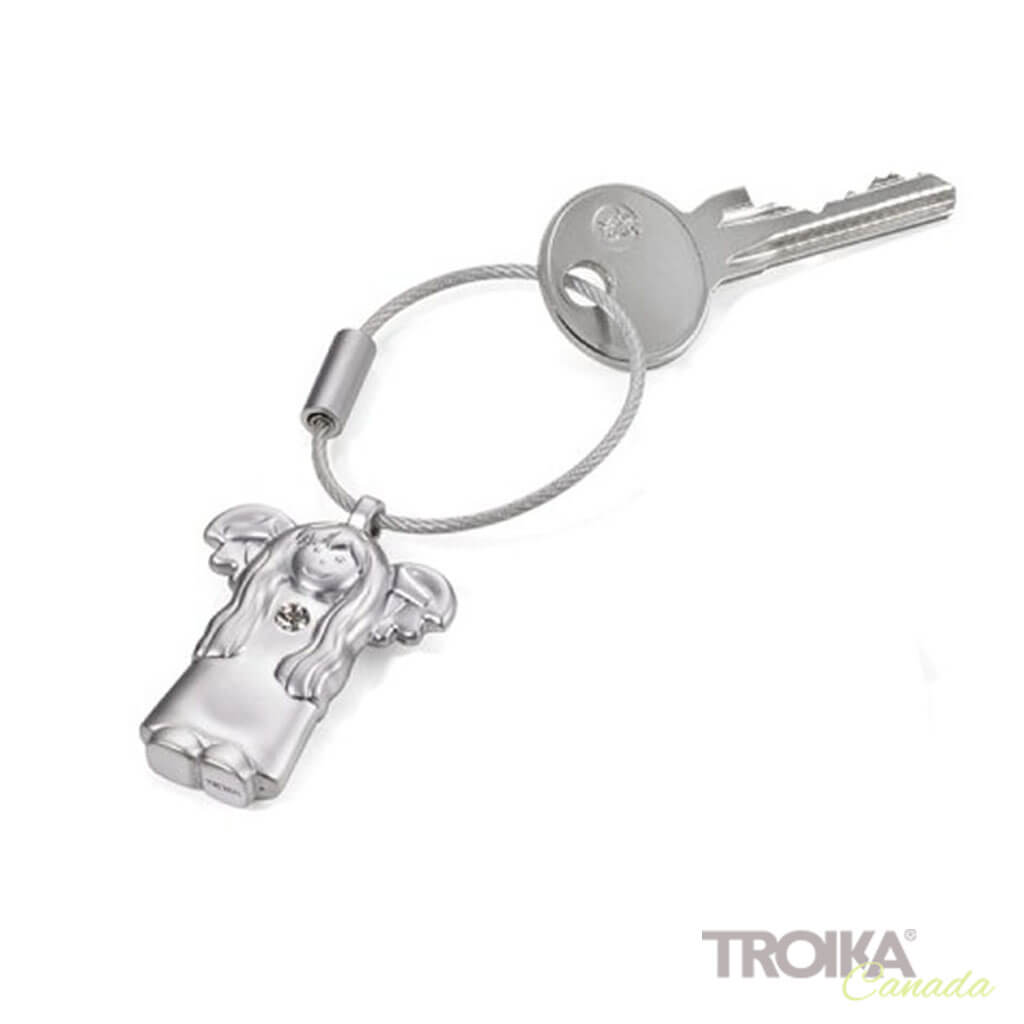 TROIKA Keychain "EMILY" - silver