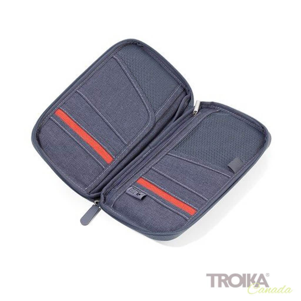 TROIKA CASE "SAFE FLIGHT" - GREY
