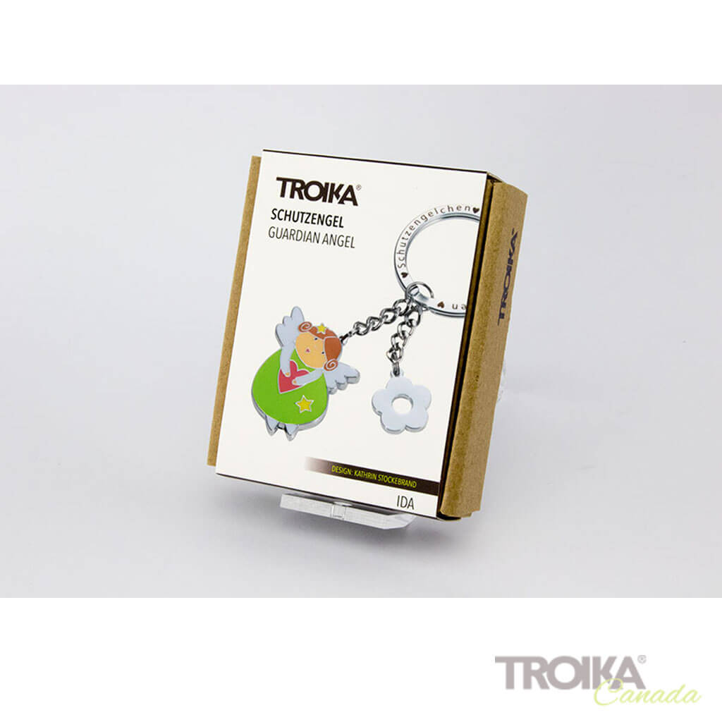 TROIKA Keychain with 2 charms "IDA"