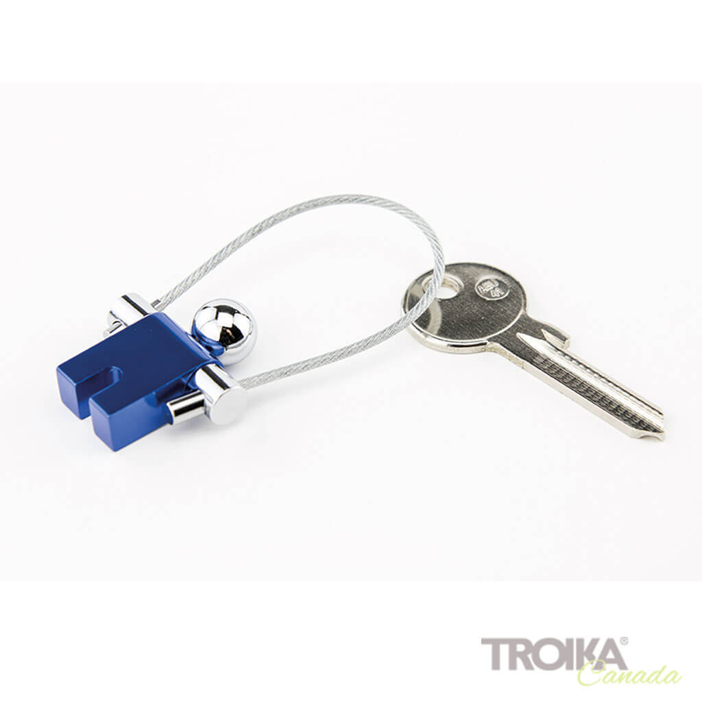 TROIKA Keychain "JUMPER" - blue