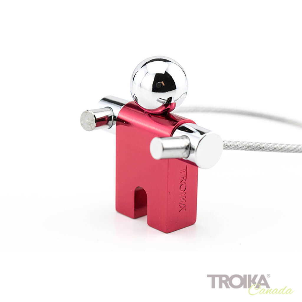 TROIKA Keychain "JUMPER" - red