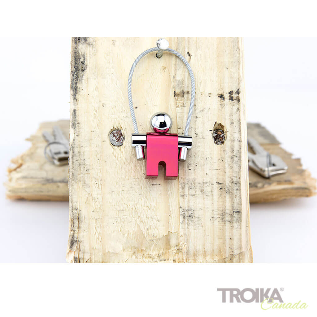TROIKA Keychain "JUMPER" - red